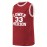 Men's Maroon #33 Basketball Jersey - Embroidered Lettering & Number, Loose Fit Breathable Streetwear Pullover for Casual, Sports, Outdoor Activities - All-Season Comfort