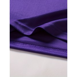 Men's Purple #24 Snake Light Beige Embroidered Basketball Jersey - Breathable Loose Fit Streetwear Pullover for Sports, Casual & Parties | All-Season Comfort, Machine Washable, Sports Comfort Clothing | Durable Sportswear