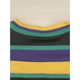 Men'S Black # 96 Ice Hockey Shirt, Loose Embroidered Long Sleeves, Sporty, Fashionable, Casual, Street Breathable