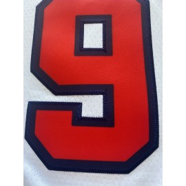 [White #9 Breathable Basketball Shirt] Men's White # 9 Basketball Shirt Casual Fashion Breathable Sports High-quality Embroidered Street Basketball Pullover