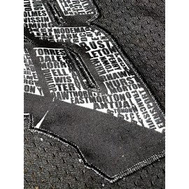 Men's Moon Blue # Animal Cartoon Embroidered Pattern, Baseball Shorts With Pocket, Casual Fashion, Breathable, Sports Zipper, High Quality Embroidered Shorts