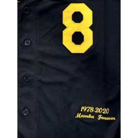 Men'S # 8-24 Baseball Jersey 100% Polyester V-neck Sports Shirt With Loose Letter And Number Fit Suitable For Casual And Team Activities In Spring, Summer, Autumn S-3XL