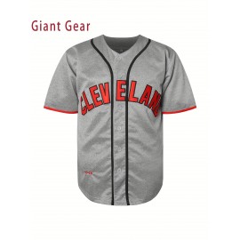 Men'S Baseball Jacket # 19 Grey Embroidered Letter V-Neck Slightly Elastic Loose Fit Suitable For Casual Sports, Outdoor Activities, And Seasonal Celebrations S-3XL