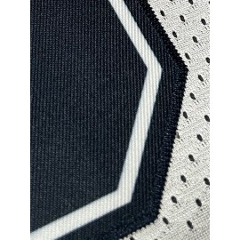 Men'S White Patchwork Sleeves # 11American Football Uniform, Loose Embroidery Sports, Fashionable And Casual, Street Breathable Football Uniform