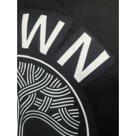 Men's Black #10 Basketball Jersey - Embroidered Street Style with Tree Graphic & THE TOWN Design, Breathable Loose Fit Round Neck Pullover for Sports, Casual & Outdoor Activities, All-Season Comfort, Quality Sportswear