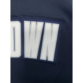 Men'S Dark Blue # 3 Basketball Jersey, Casual, Fashionable, Breathable, Sporty, High-Quality Letter Embroidered Street Basketball Pullover
