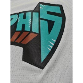 Men'S White # 12 Basketball Shirt Casual, Fashionable, Breathable, High-quality Embroidered Street Basketball Pullover