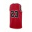 Men's Red #23 Basketball Jersey - Embroidered Design, Breathable Loose Fit Streetwear for Sports & Casual Wear, All-Season Comfort, Machine Washable, Outdoor Activity Apparel | Embroidered Detailing