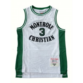 Kids Sport Jerseys #3 Youth For Boys High School Basketball Jersey Suitable For Ages 3-14, XS-XLL