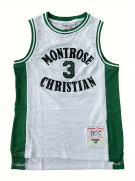 Kids Sport Jerseys #3 Youth For Boys High School Basketball Jersey Suitable For Ages 3-14, XS-XLL